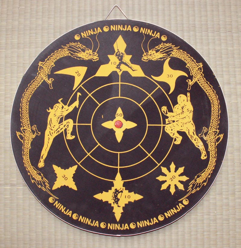 Target Board For Ninja Stars