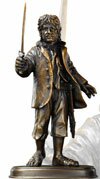 The Hobbit Bronze Statue Bilbo Baggins Noble Collection