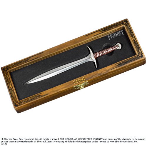 Sting Sword Pen and Paper Bookmark Noble Collection NN1217