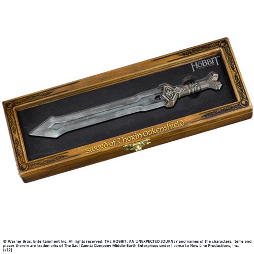 The Hobbit - Thorin Dwarven Letter Opener Noble Collection The Hobbit - Thorin Dwarven Letter Opener Noble Collection