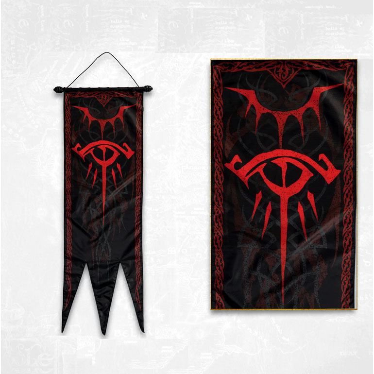 The Lord of the Rings Sauron War Banner