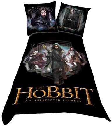 The Hobbit Duvet Set Characters