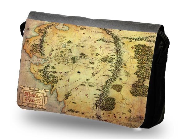 The Hobbit Shoulder Bag The Treasure Map