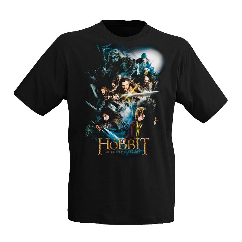 The Hobbit T-Shirt Collage