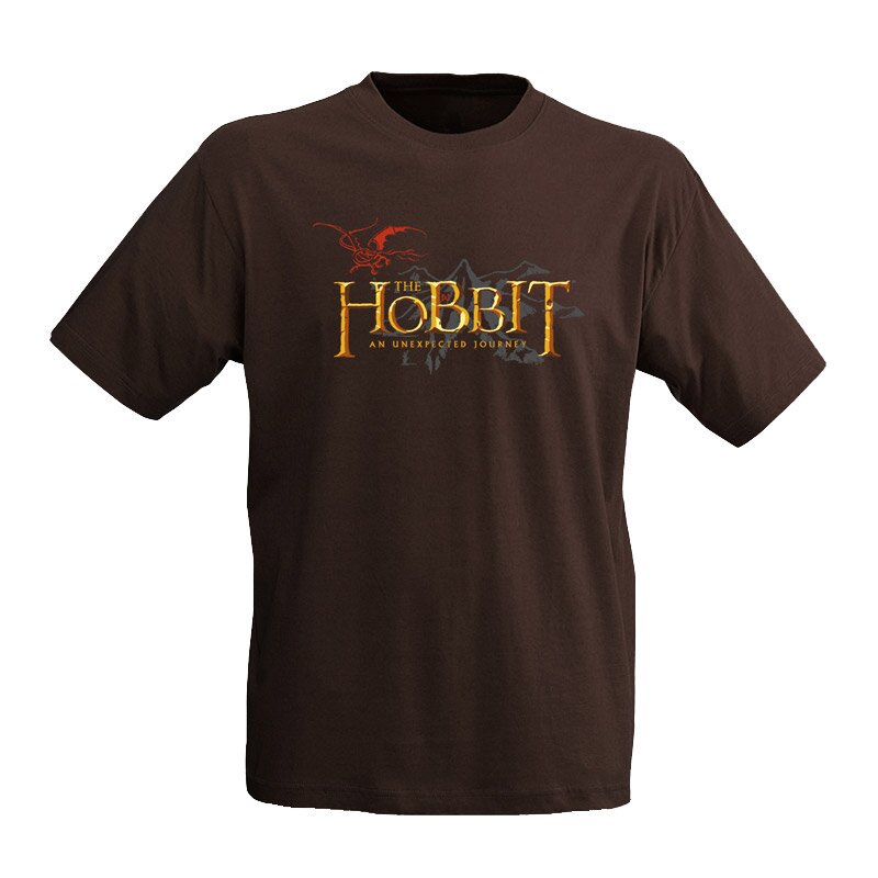 The Hobbit T-Shirt Logo brown