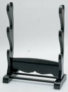 Three-Sword Table Display Stand