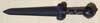 Training sword gladius PP black
