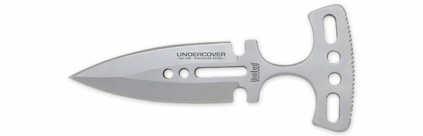Undercover Magnum Silver Push Dagger Undercover Magnum Silver Push Dagger