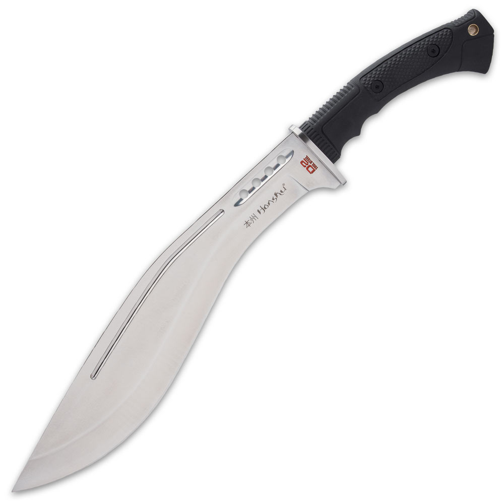 United Cutlery Honshu D2 Boshin Kukri And Sheath United Cutlery Honshu D2 Boshin Kukri And Sheath
