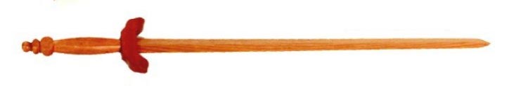 Wooden Tai Chi Sword 38''