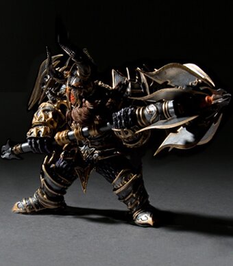 World Of Warcraft, Dwarf Warrior: Thargas Anvilmar Collector Figure World Of Warcraft, Dwarf Warrior: Thargas Anvilmar Collector Figure