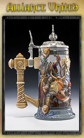 World Of Warcraft Epic Collection Steins Alliance United World Of Warcraft Epic Collection Steins Alliance United