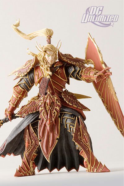 World Of Warcraft, Series 3: Blood Elf Paladin: Quin'thalan Sunfire Action Figure World Of Warcraft, Series 3: Blood Elf Paladin: Quin'thalan Sunfire Action Figure