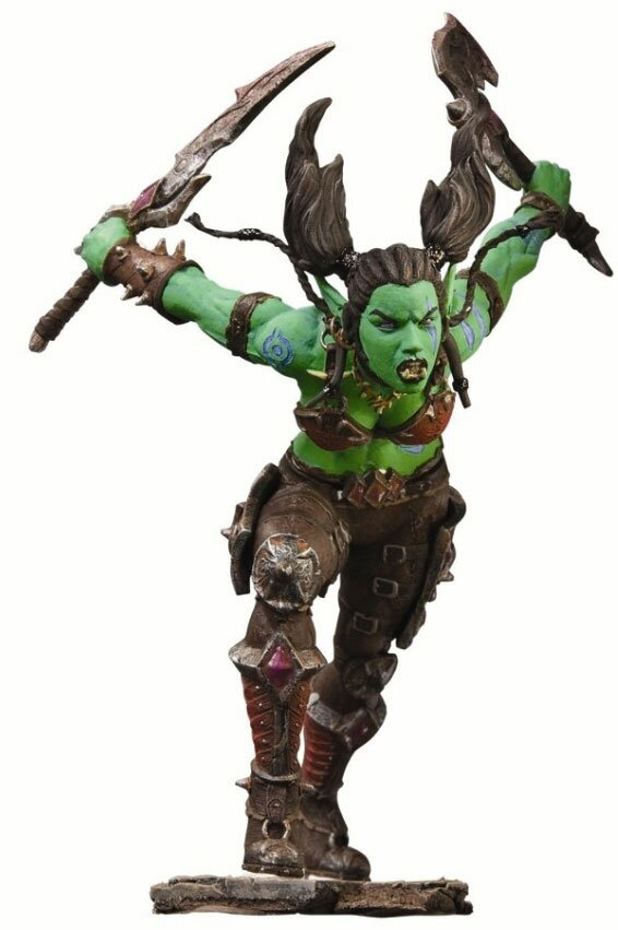 World of Warcraft Series 7 Action Figure Orc Rogue Garona Halforcen World of Warcraft Series 7 Action Figure Orc Rogue Garona Halforcen