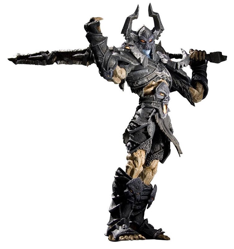World of Warcraft Series 8 Action Figure Argent Nemesis The Black Knight World of Warcraft Series 8 Action Figure Argent Nemesis The Black Knight